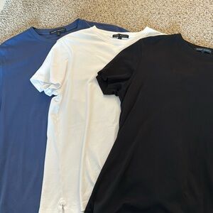 3 Small Robert Barakett Stretch Fit Shirts (all 3, one price)